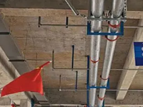 娄烦管廊支架的安装方法
